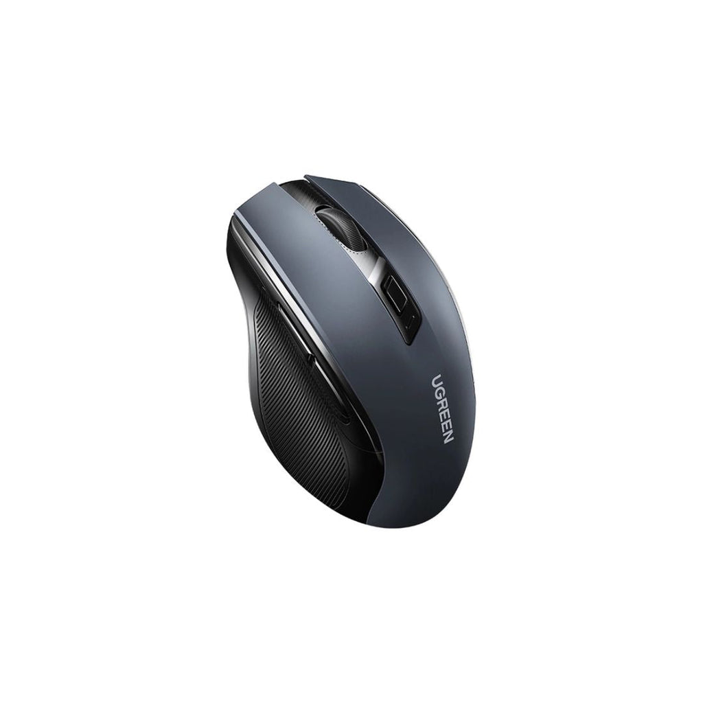 TJM UGREEN MU006 Ergonomic Bluetooth Optical Wireless Mouse - Black
