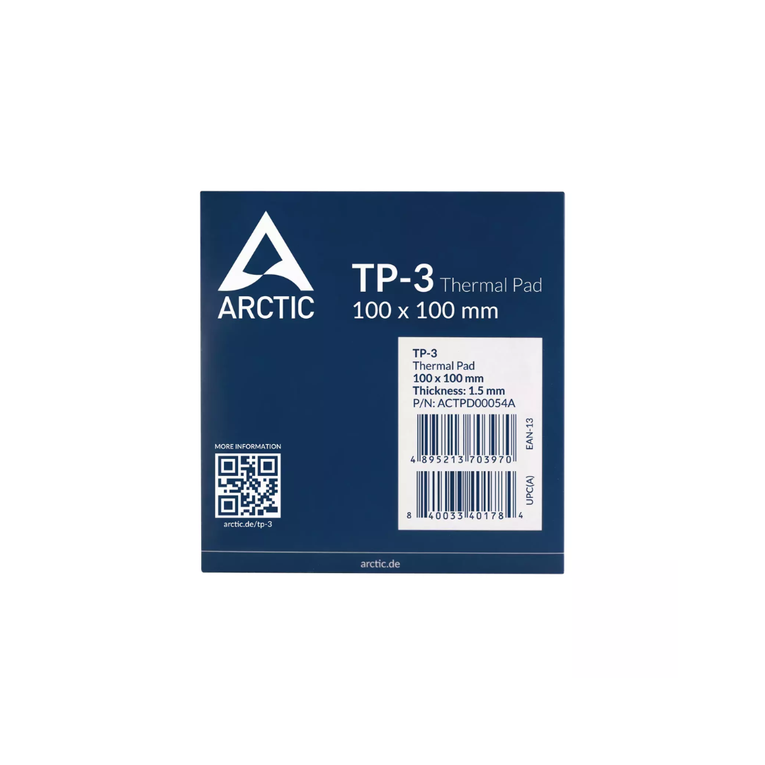 TJM ARCTIC TP-3 (100x100mm - 1.5mm) Thermal Pad ACTPD00054A