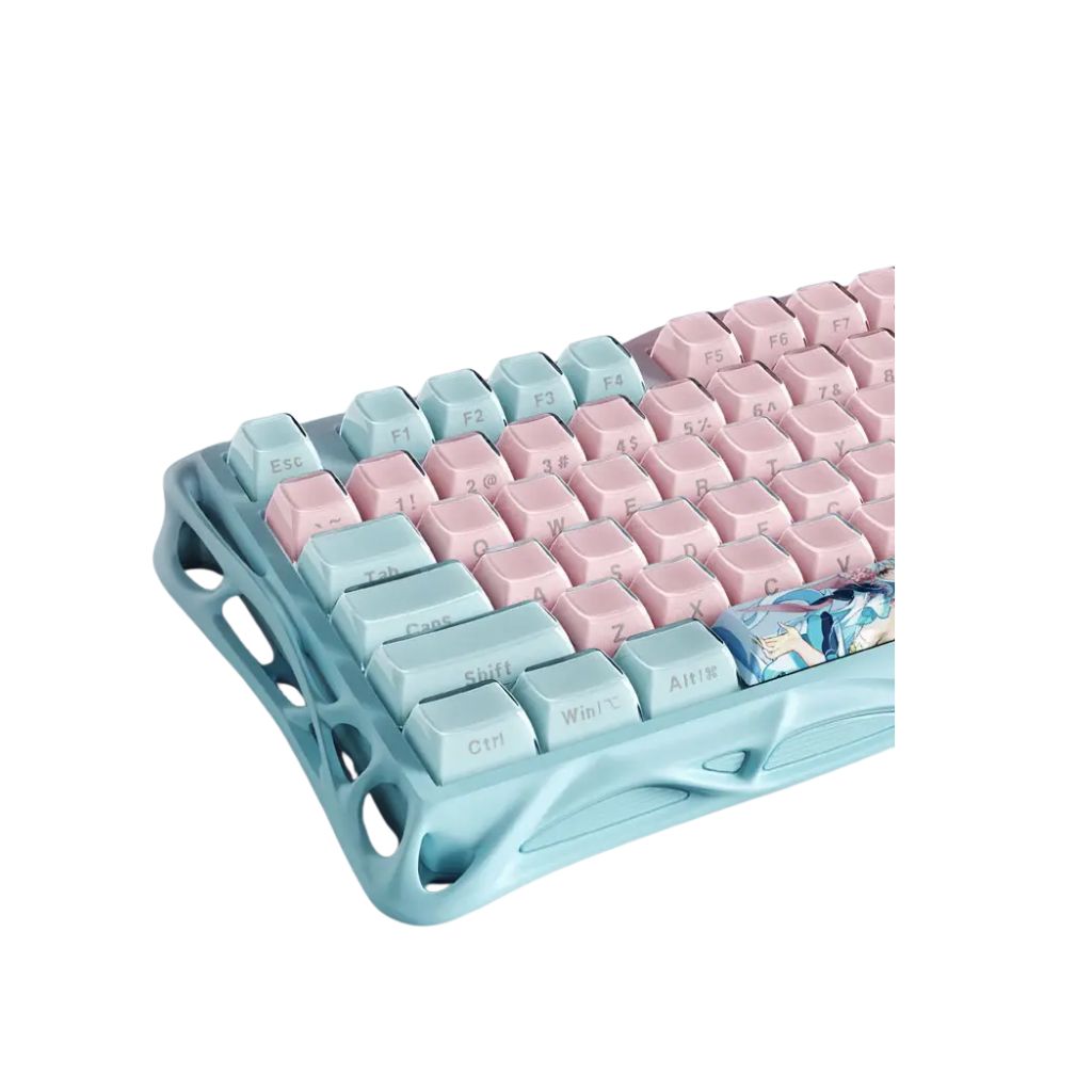 TJM Gravastar Mercury K1 Lite Gaming Keyboard - Sakura Atlantis Edition