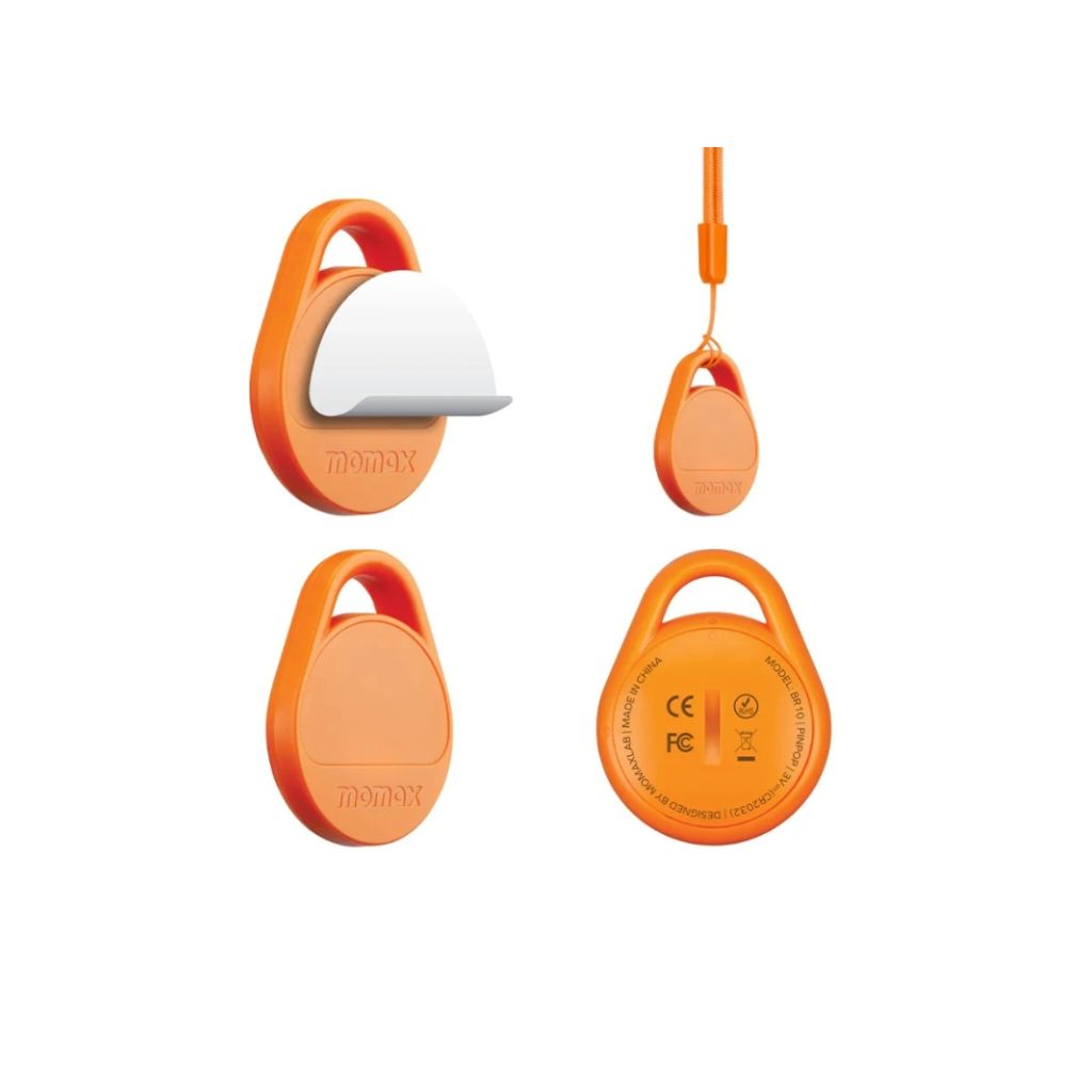 TJM Momax Pinpop Lite Find My Locator - Orange