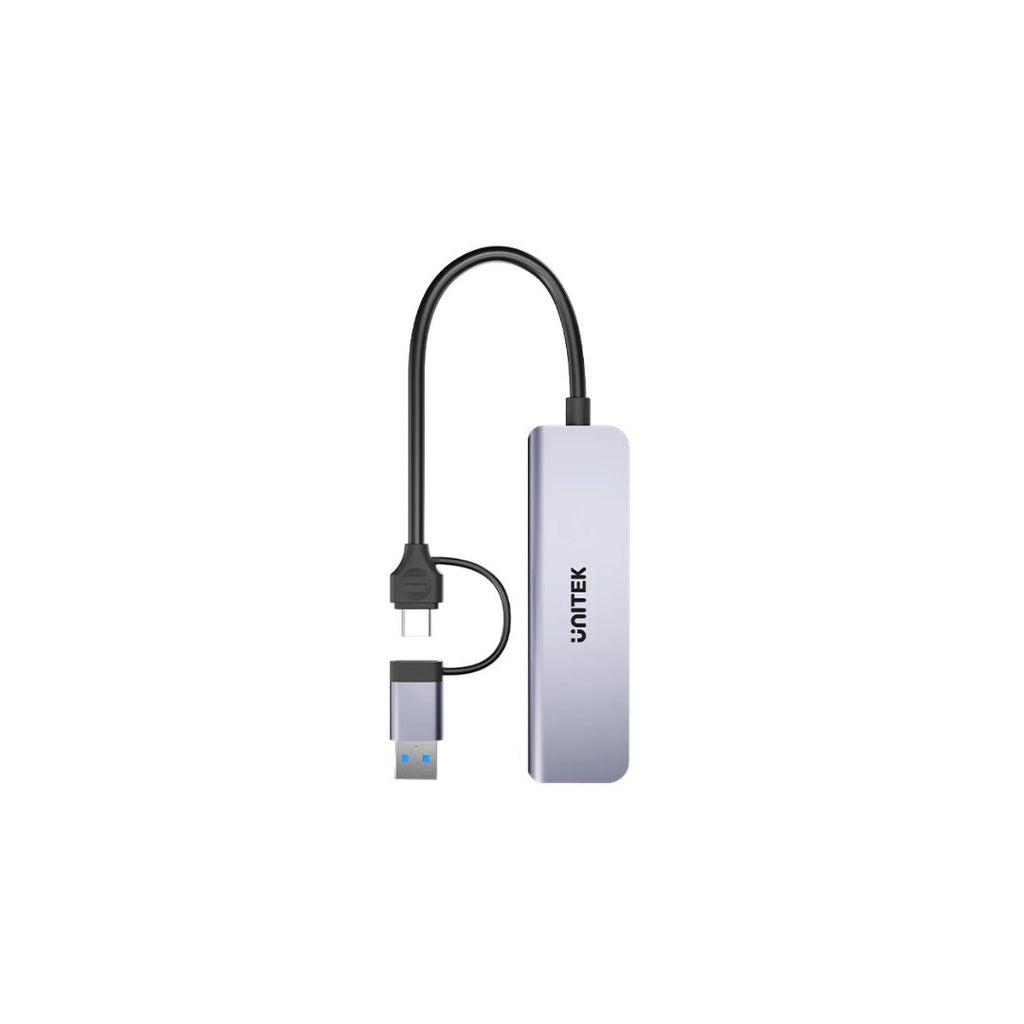 TJM UNITEK uHUB P5+ 5-in-1 USB 5Gbps Hub with SD and Micro SD Card Reader