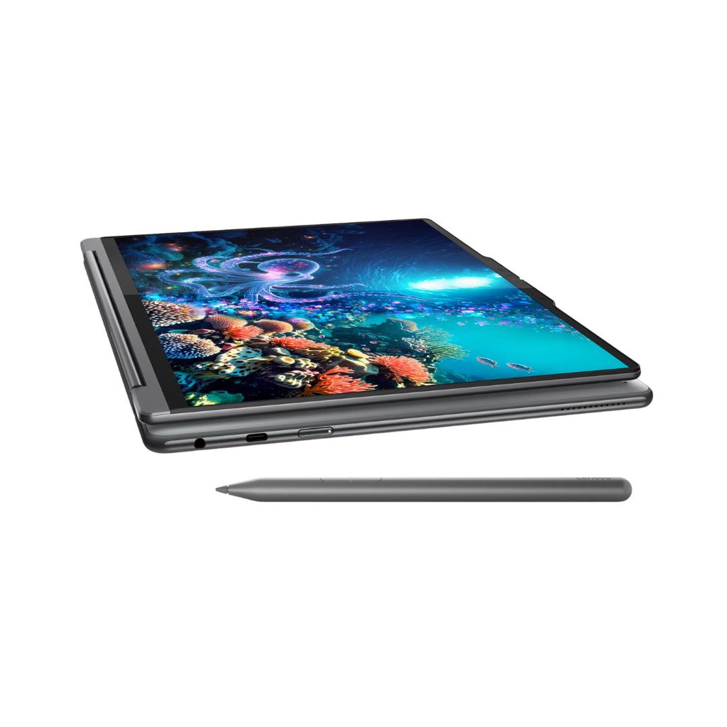 TJM Lenovo Yoga 9 Aura Edition 14ILL10 - (13AX) Intel Core Ultra 7-258V, RAM 32GB, SSD 1TB, Intel® Arc™ Graphics 140V, 14 Inch WQXGA+ OLED 120Hz Touch, Luna Grey
