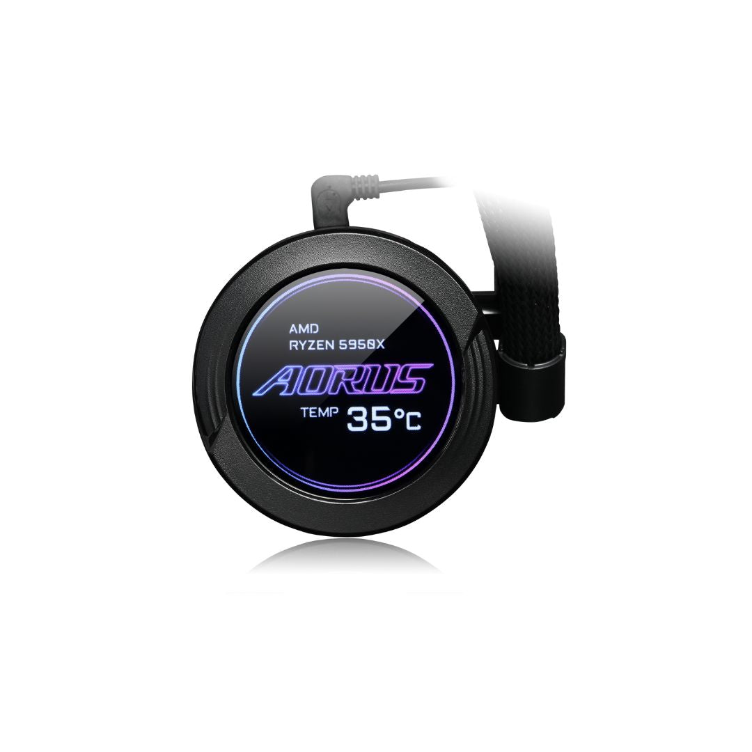 TJM GIGABYTE AORUS WATERFORCE X II 360 LCD - Black