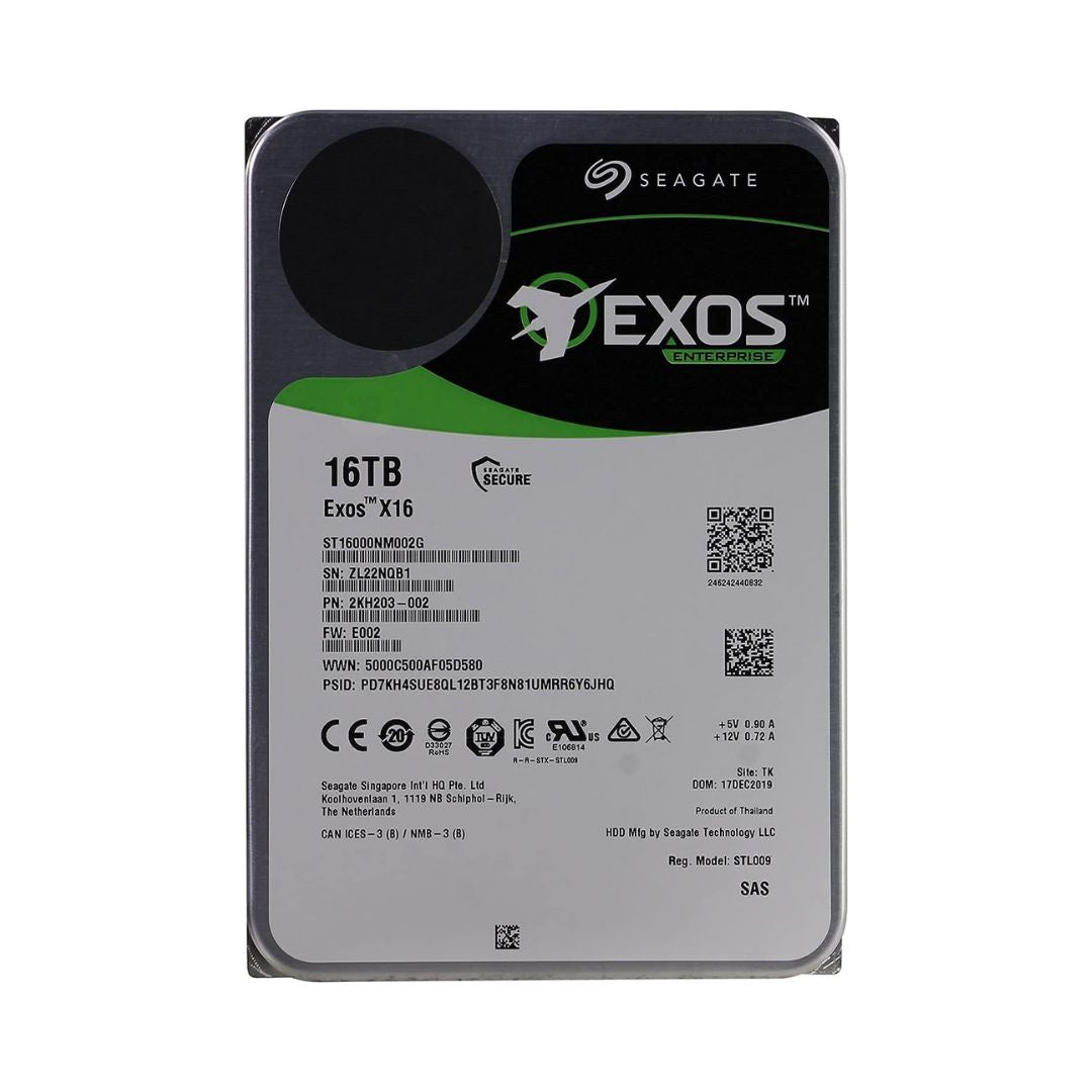 TJM Seagate Exos 3.5 Internal Storage HDD - 16TB