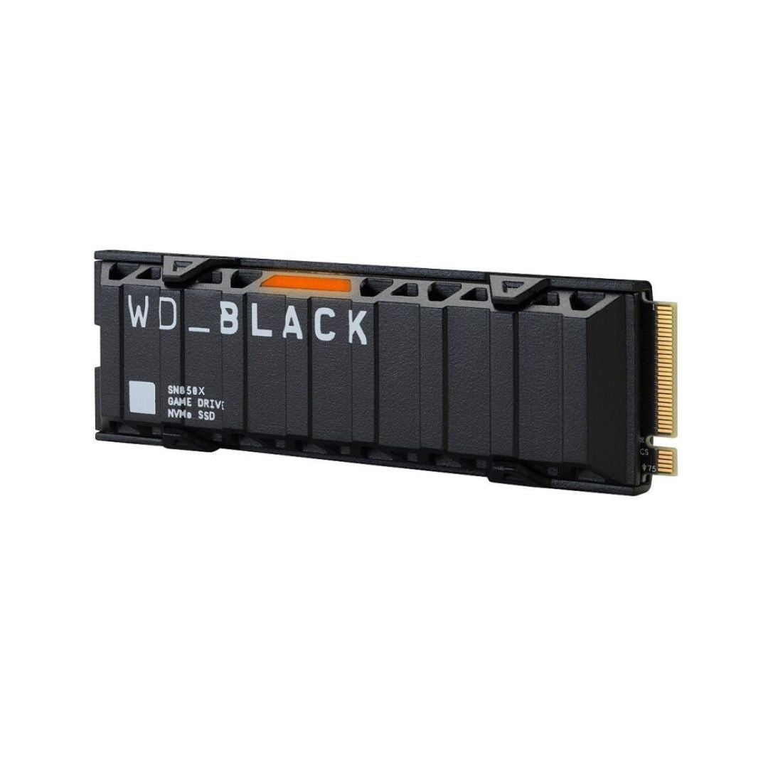 TJM WD BLACK SN850 2TB with Heatsink , 7300MB/s M.2 NVME , PCIe 4.0