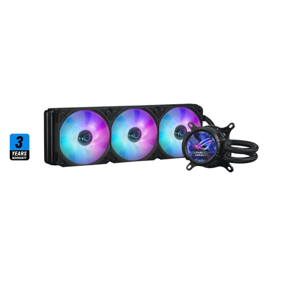 TJM ASUS ROG STRIX LC III 360 ARGB Black, LCD