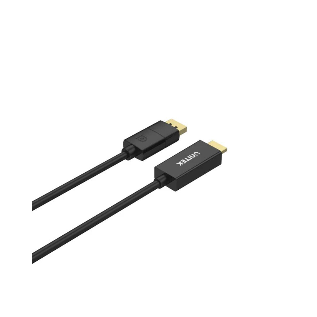 TJM UNITEK DP 1.2 to HDMI 4K Cable 1.8M V1608A
