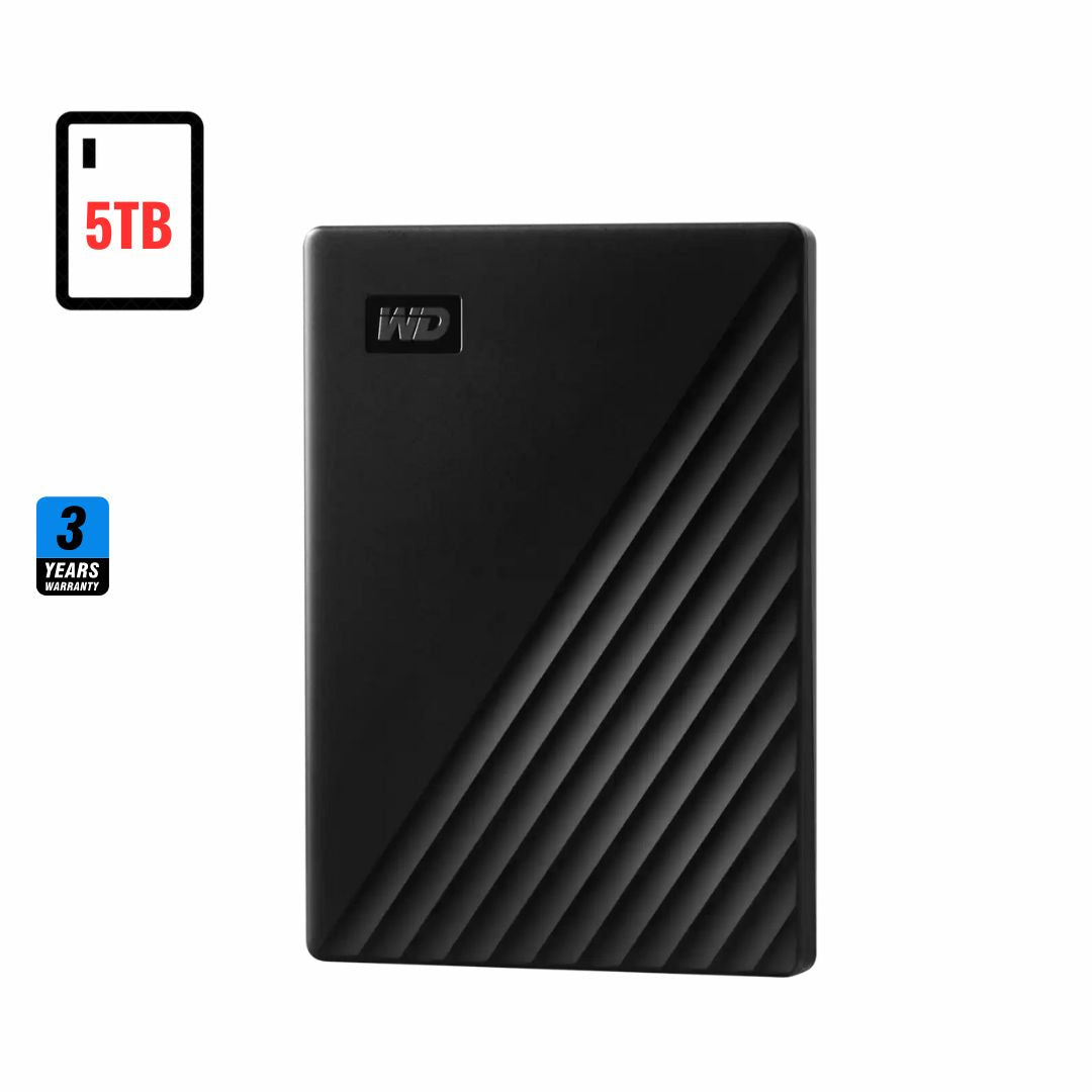 TJM WD 5TB My Passport External Hard Disk Drive