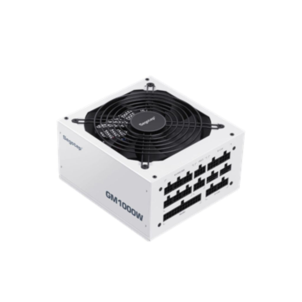 TJM Segotep GM1000W 1000W Gold 80+ Full Modular, PCIe 5.1 & ATX 3.1 - White