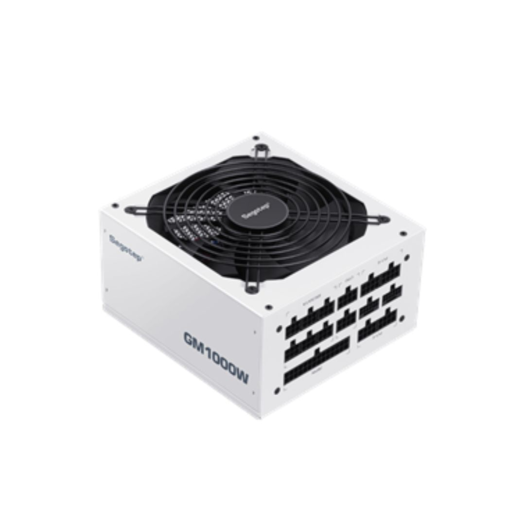TJM Segotep GM1000W 1000W Gold 80+ Full Modular, PCIe 5.1 & ATX 3.1 - White
