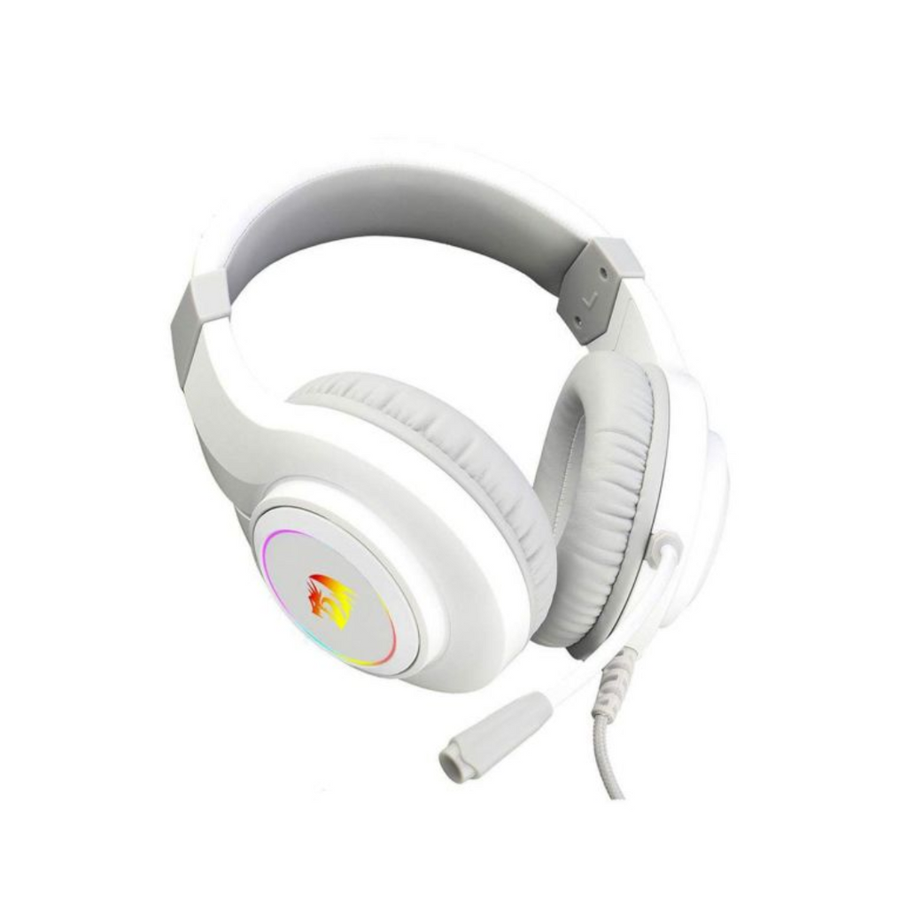 TJM Redragon H260-W RGB Wired Gaming Headset - White
