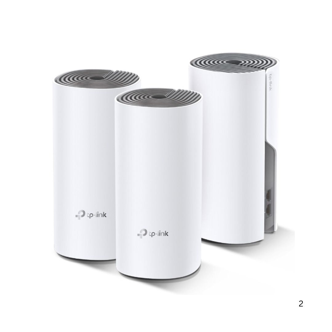 TJM Deco E4 AC1200 Whole Home Mesh Wi-Fi 5 System 3-Pack