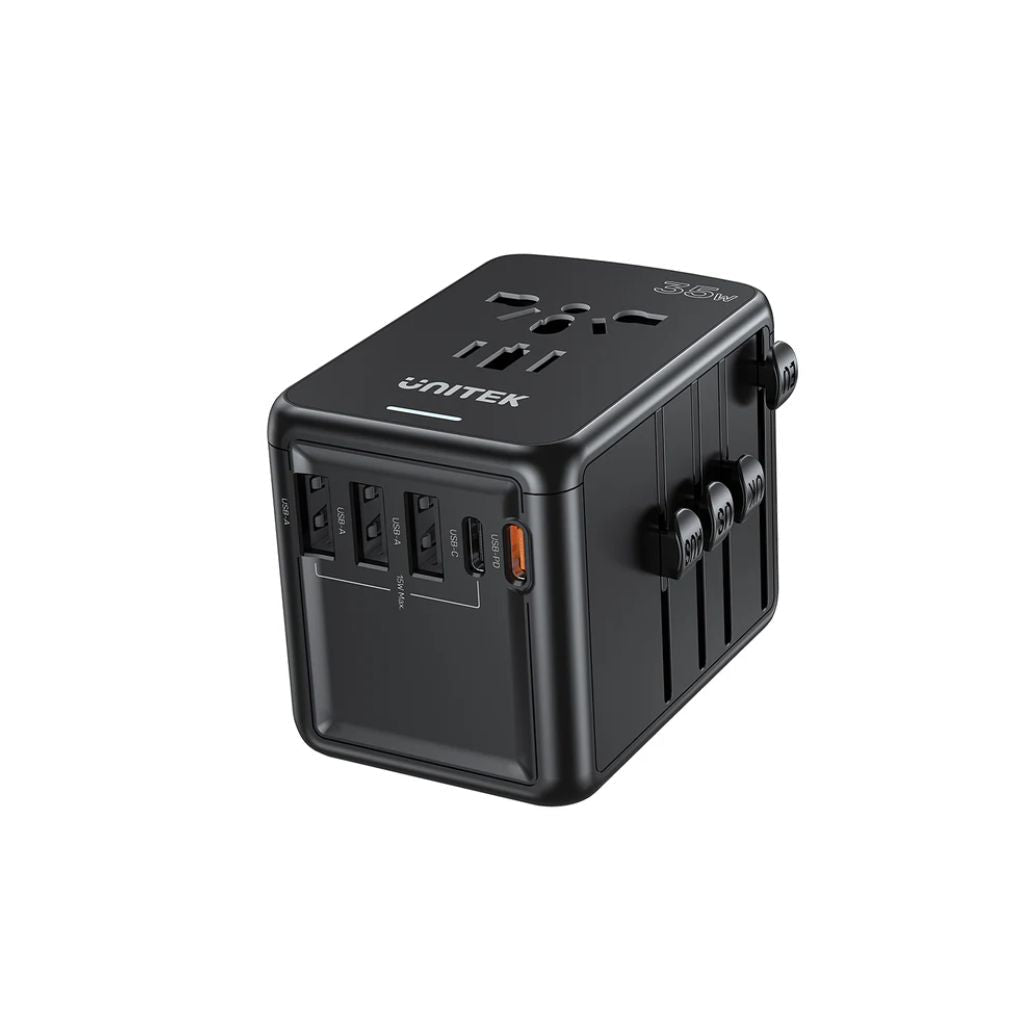 TJM UNITEK 35W Universal Travel Adapter - P1121ABK01