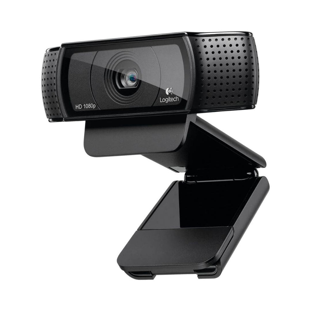 TJM Logitech C920 HD Pro Webcam, Full HD 1080p/30fps