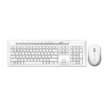 TJM Combo Kit Rapoo 8210M Wireless Keyboard and Mouse - White