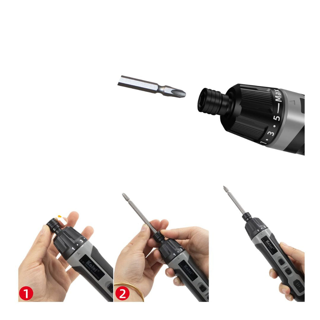 TJM KALEI Cordless Electric Screwdriver