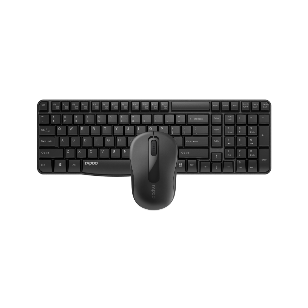 TJM Rapoo X1800S Wireless Optical Keyboard & Mouse Combo Kit
