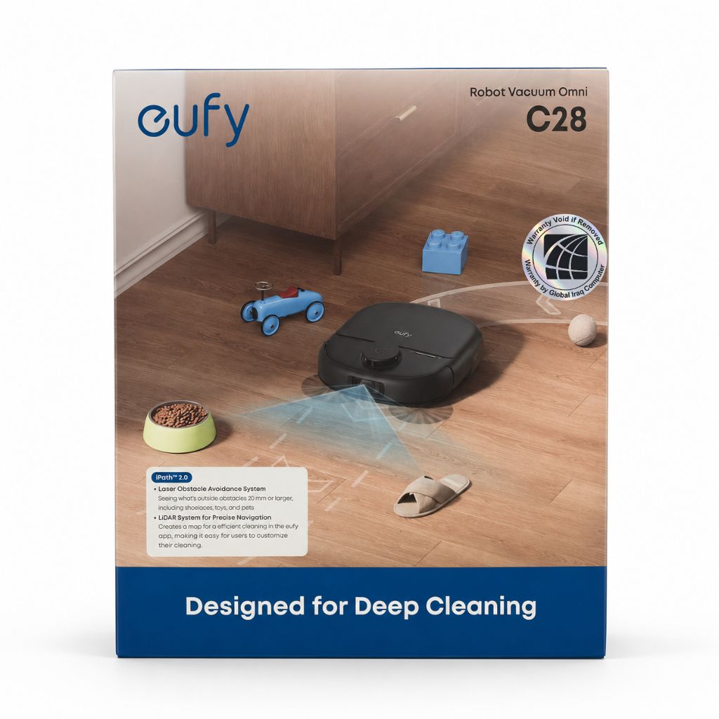 TJM Anker Eufy Robot Vacuum Omni C28 - Black