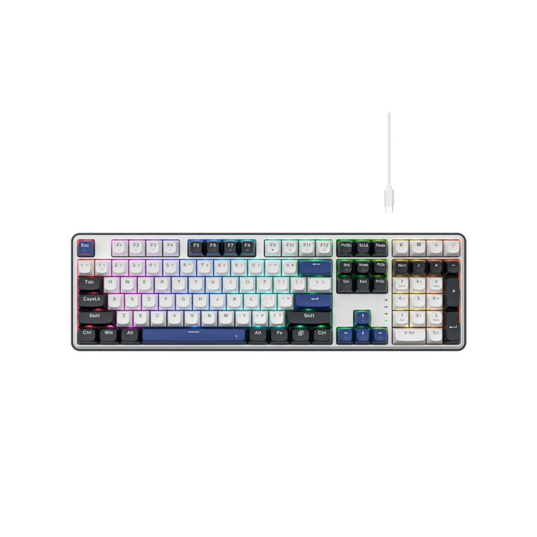 TJM Redragon Wyvern K689WBB Mechanical Keyboard - Panda