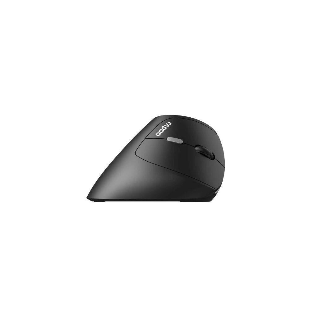 TJM Rapoo EV250 Vertical Ergonomic Wireless Mouse - Black