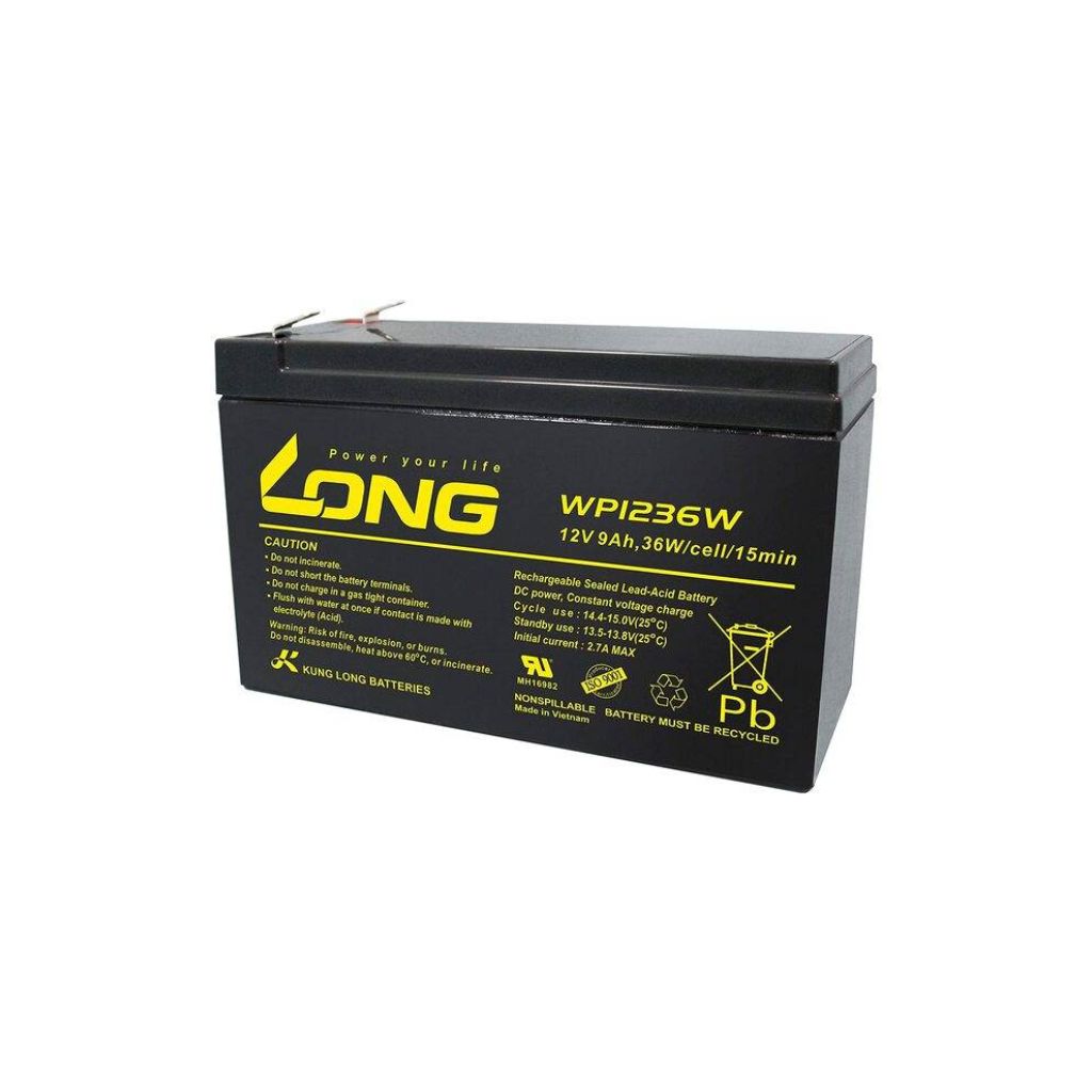 TJM UPS Long Battery 12V 9Ah - WP1236W