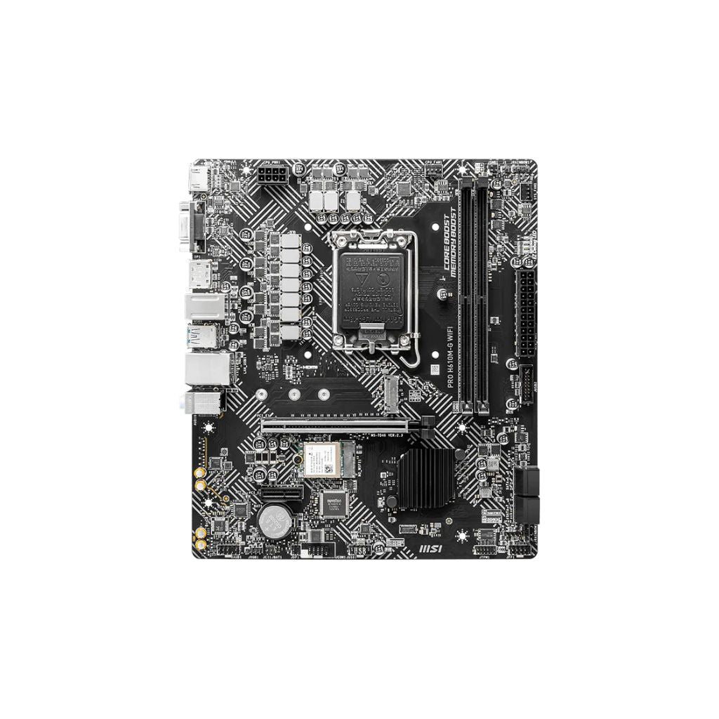 TJM MB MSI PRO H610M-G WIFI D5  Motherboard