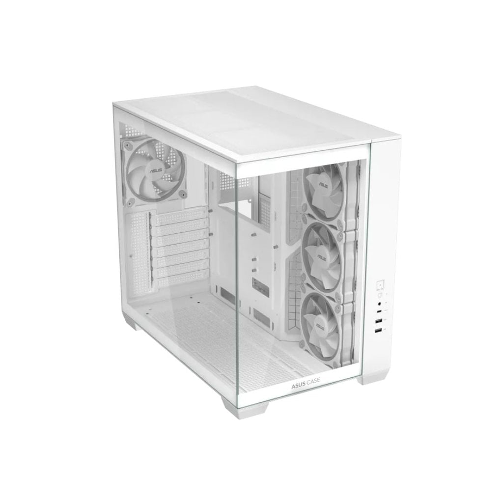 TJM ASUS A32 PLUS Case , 4 Fan ARGB - White