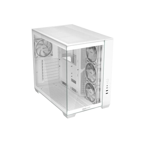 TJM ASUS A32 PLUS Case , 4 Fan ARGB - White