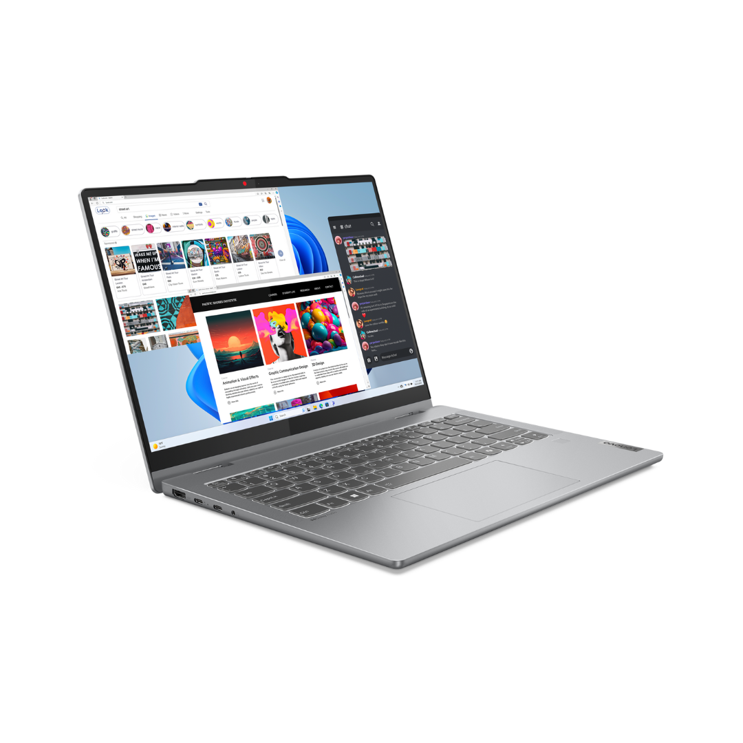 TJM Lenovo IdeaPad 5 2-in-1 14IRH9 (2TAX), Intel Core i7-13620H, RAM 16GB, SSD 512GB, Intel® UHD Graphics, 14.0 Inch WUXGA OLED Touch, Luna Gery