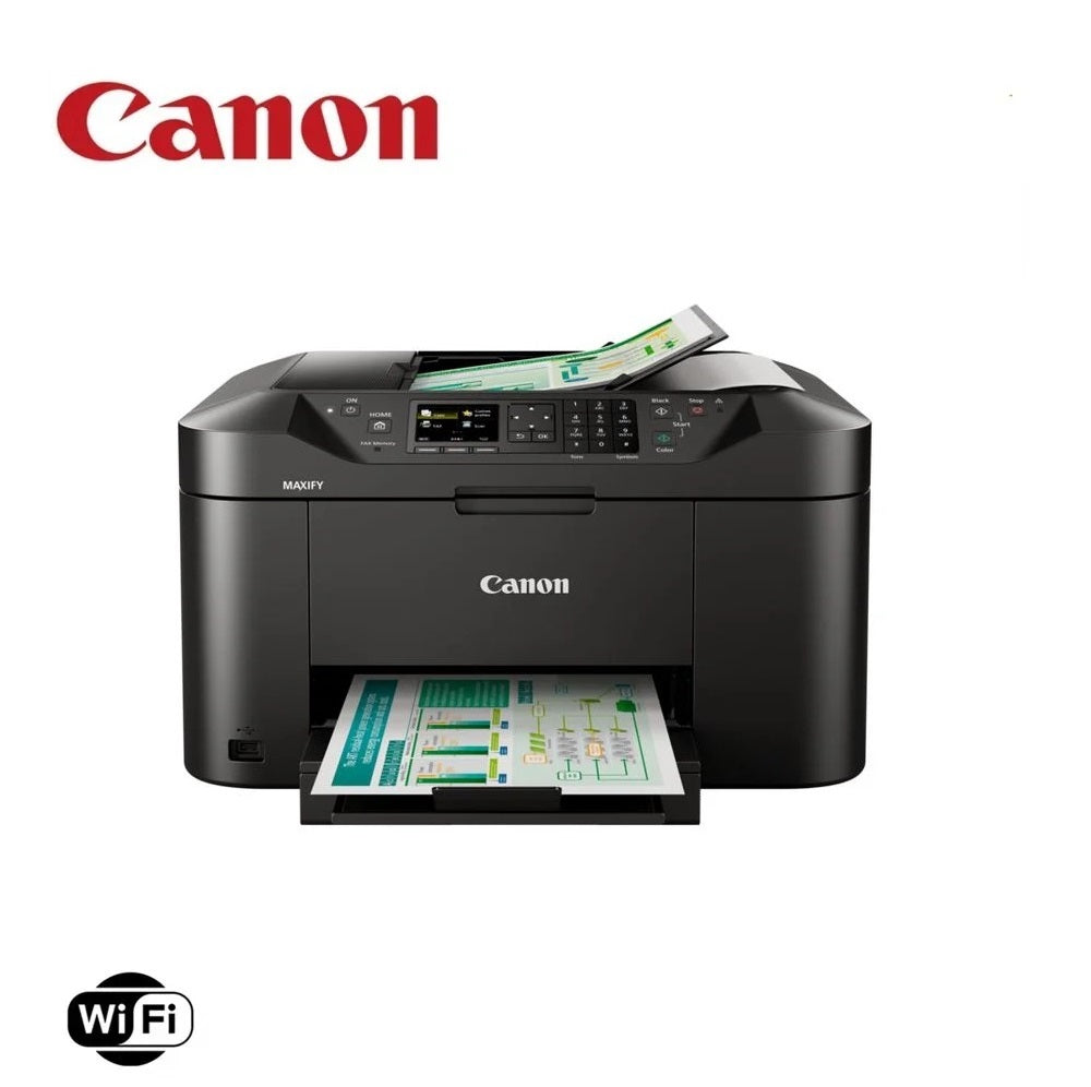 TJM Canon MAXIFY MB2140 Wi-Fi, Inkjet Business Printer Color, Document Feeder All-in-One
