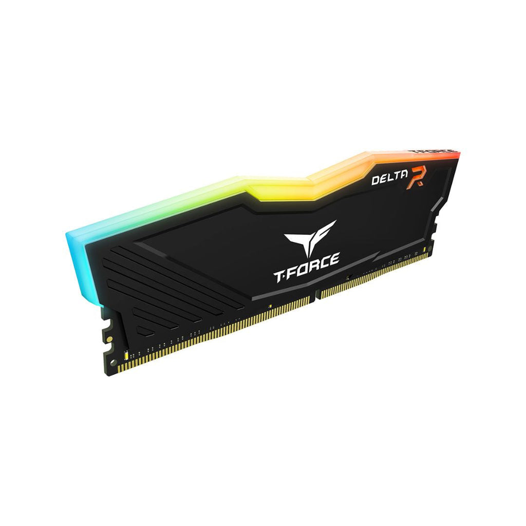 TJM TEAMGROUP T-Force Delta RGB DDR4 Ram 16GB (2x8GB) 3600MHz CL18 - Black