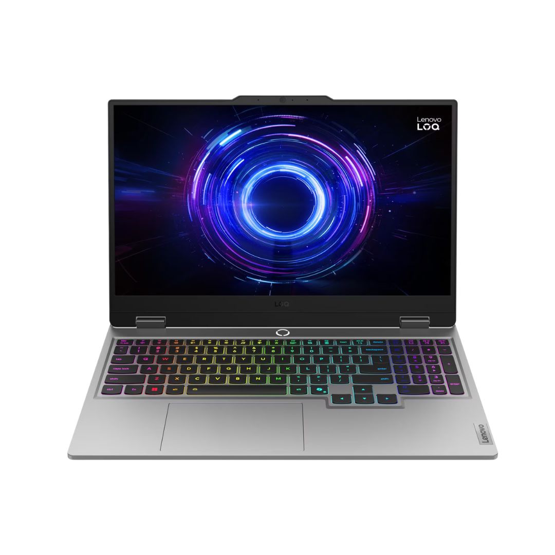 TJM Lenovo LOQ 15IRX10 - (YPPS) Intel Core i7-13700HX, RAM 16GB, SSD 512GB, RTX 5050 8GB, 15.6 Inch Inch FHD IPS 144Hz, Luna Grey