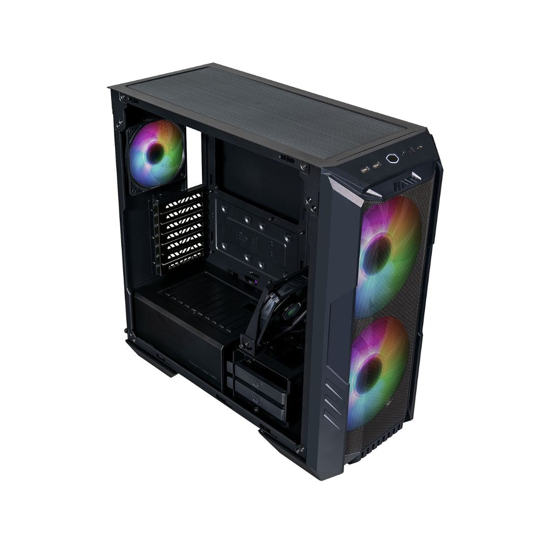 TJM Cooler Master HAF 500 Mid Tower 3 Fan - Black