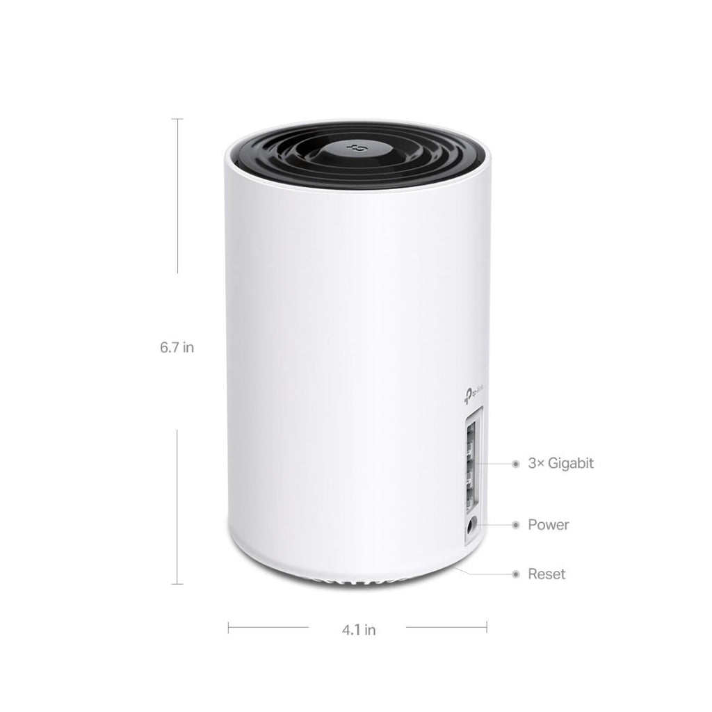 TJM TP-Link Deco XE75, AXE5400 Whole Home Mesh Wi-Fi 6 System 3-Pack