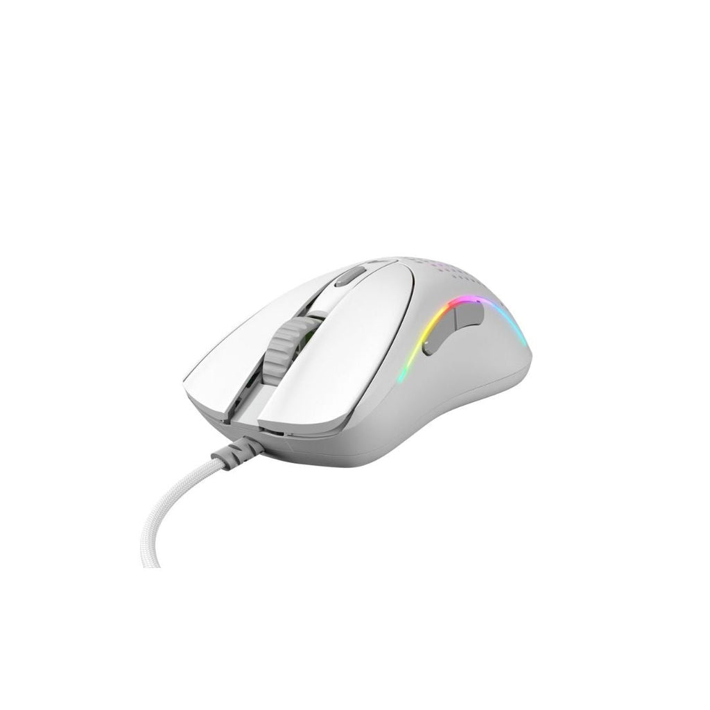 TJM Glorious Gaming Model D2 Wired Gaming Mouse - Matte White