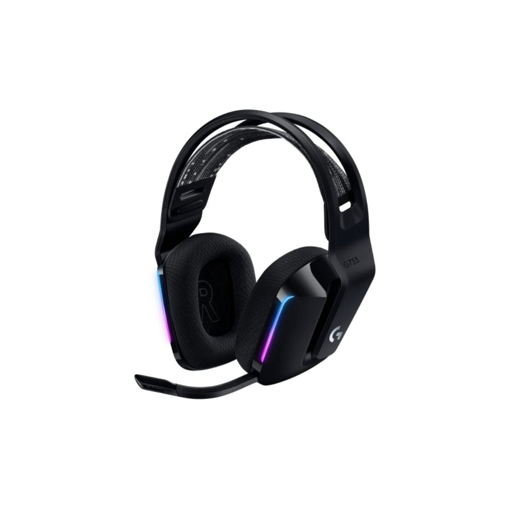 TJM Logitech G733 Lightspeed Wireless Gaming Headset - Black