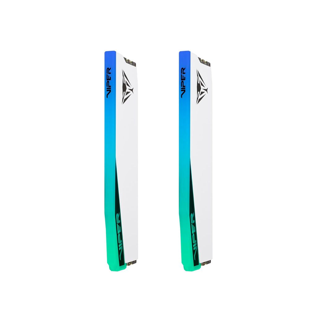 TJM Patriot Viper Elite 5 DDR5 RAM 32GB (2x16GB) 6000MHz RGB CL30 - White