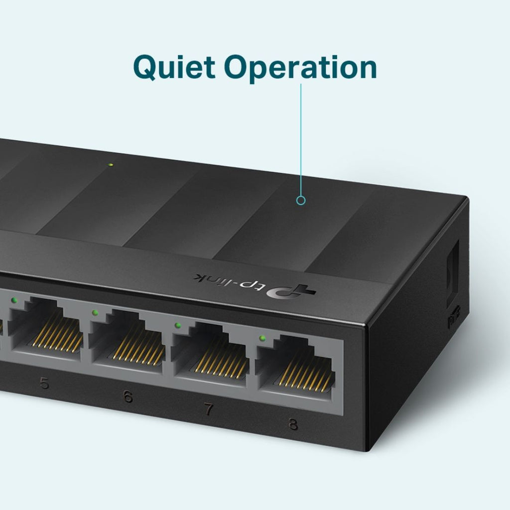 TJM TP-Link LS-1008G, Gigabit Desktop Switch, 8 Port