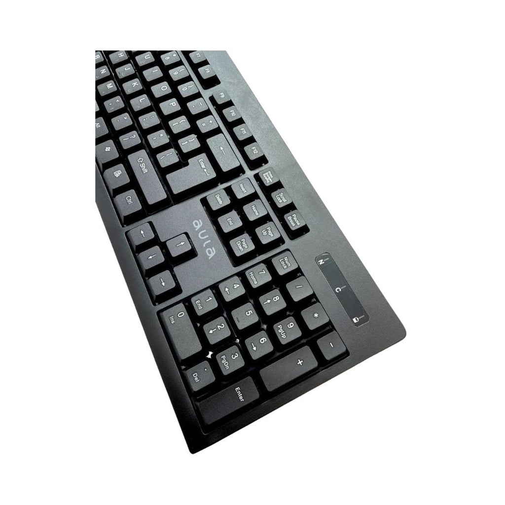 TJM AULA AC260 Wireless Combo Keyboard & Mouse - Black