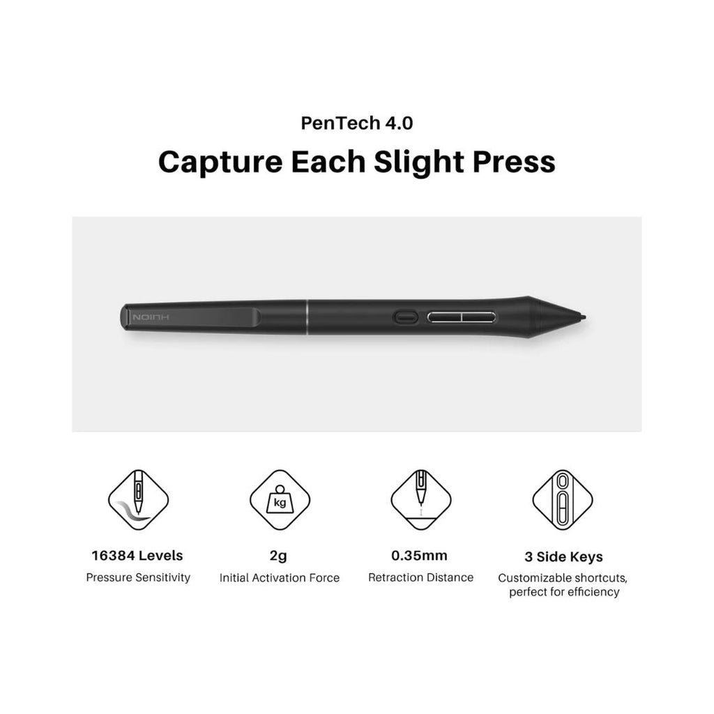 TJM Huion Kamvas 16-GS1563 GEN 3, 15.8 Inch Graphic Drawing Tablet