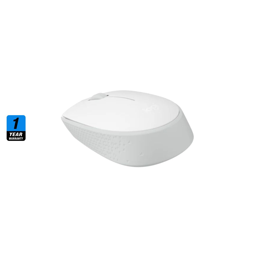 TJM Logitech M171 Wireless Mouse - Off White