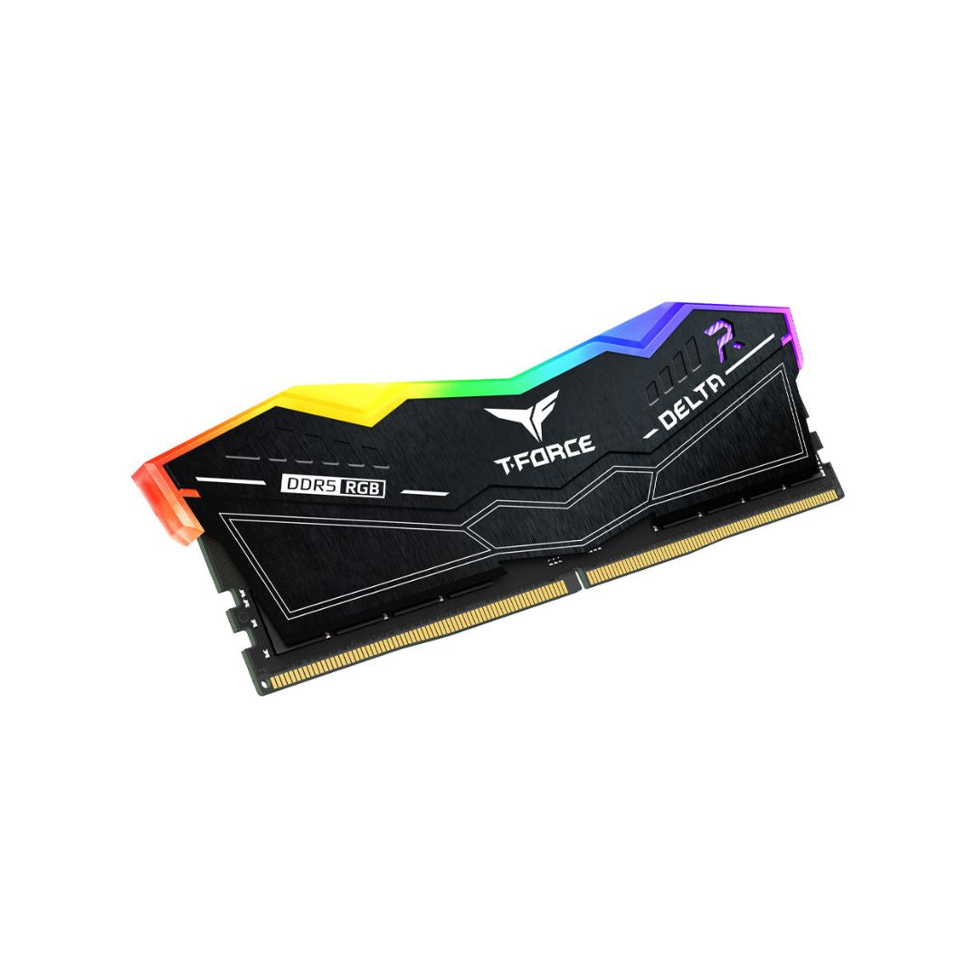 TJM TEAMGROUP T-Force Delta RGB DDR5 Ram 16GB (2x8GB) 6000MHz CL38 - Black