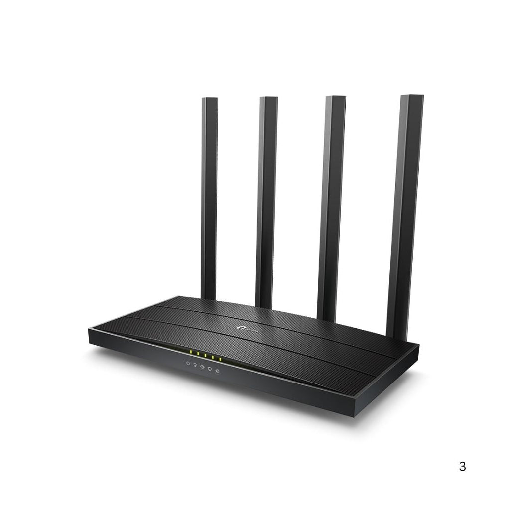 TJM TP Link Archer C6 AC1200 Wi-Fi 5 Wireless MU-MIMO Gigabit Router