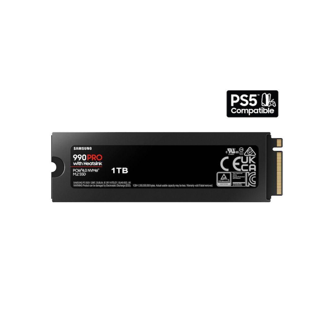 TJM SAMSUNG 990 PRO SSD 1TB PCIe Gen 4 , Heatsink , NVMe