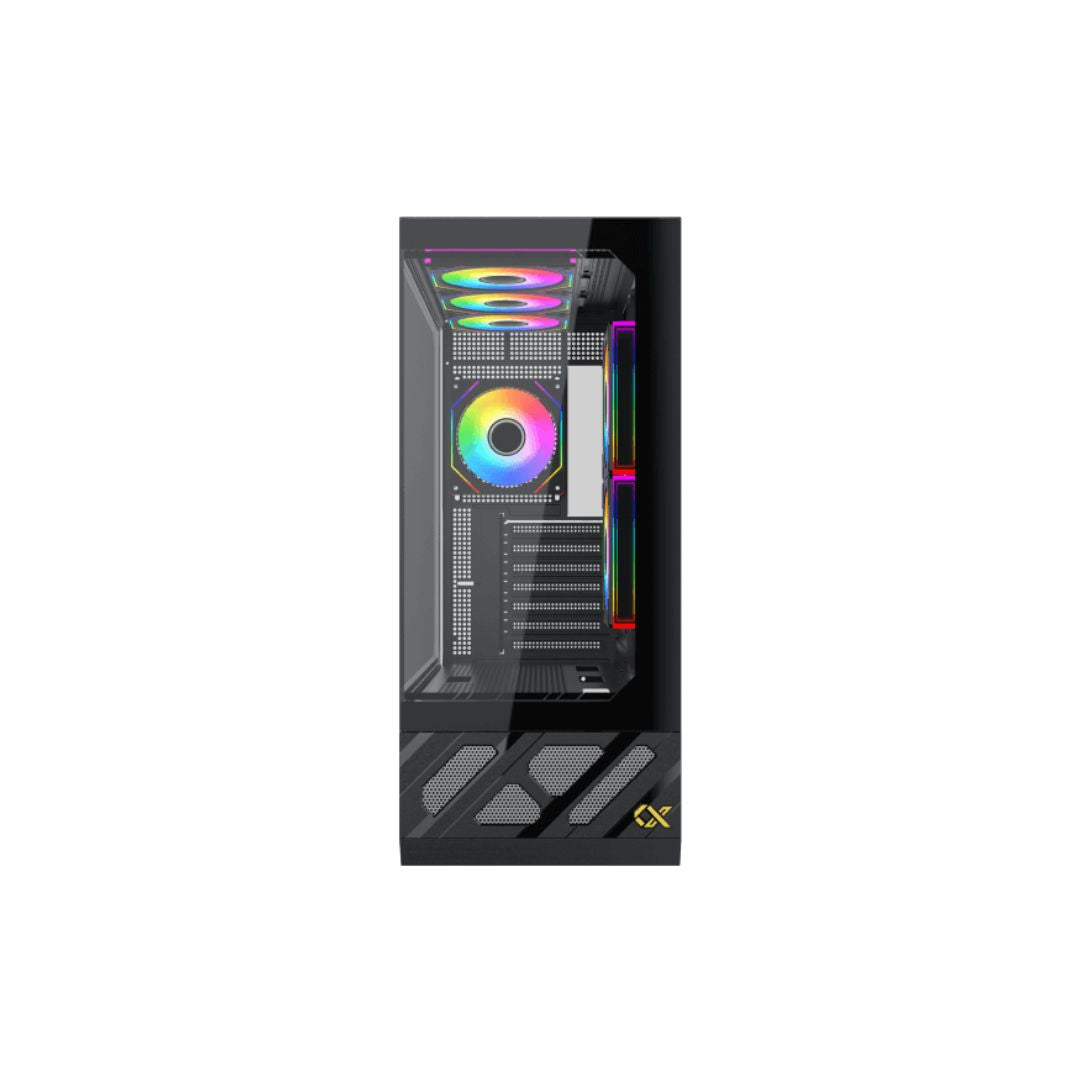 TJM Xigmatek Alphard Pro Mid Tower Case - Black