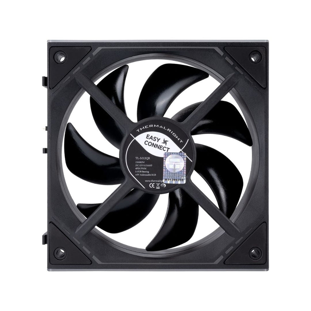 TJM Thermalright TL-M12QR X3 Reverse Fan Kit 120mm 3 Fan ARGB - Black