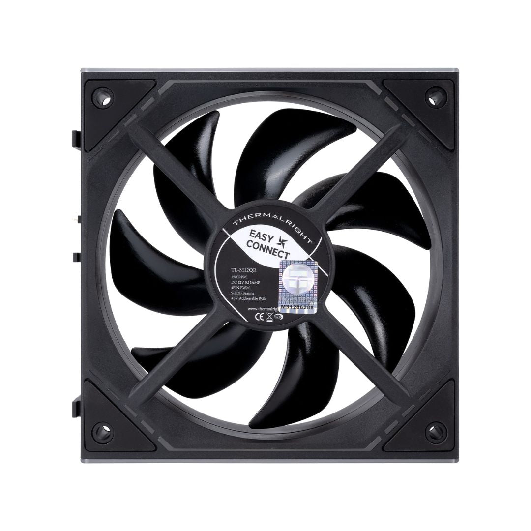 TJM Thermalright TL-M12QR X3 Reverse Fan Kit 120mm 3 Fan ARGB - Black