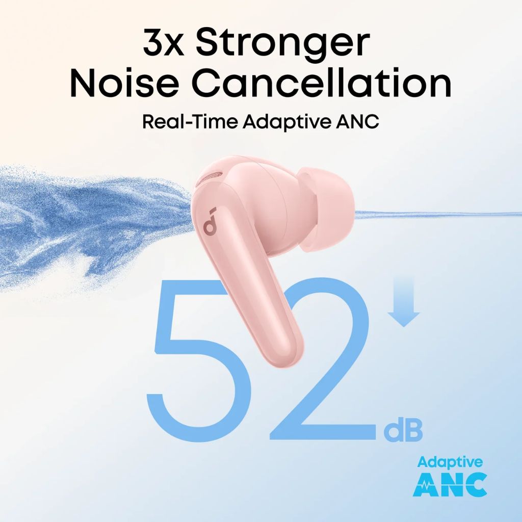 TJM Anker Soundcore R60i NC Wireless Earbuds - Pink