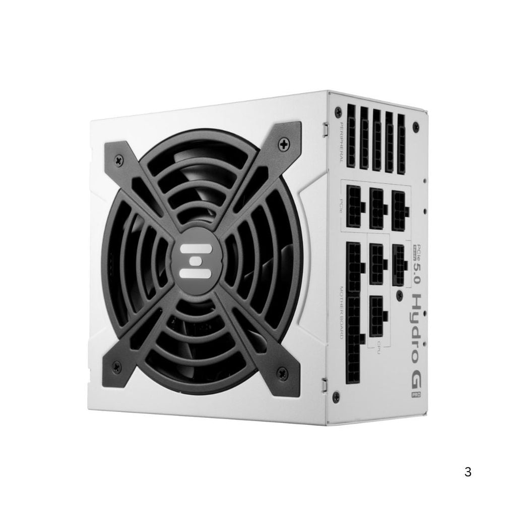 TJM FSP Hydro G PRO ATX3.0, 1000W 80+ Gold, Full Modular, PCIe 5.0 , White