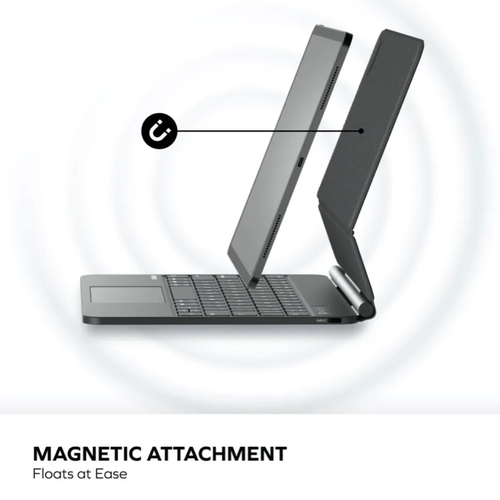 TJM Momax MAG.LINK KB3MA Wireless Magnetic Keyboard For iPad - (Arabic Layout)
